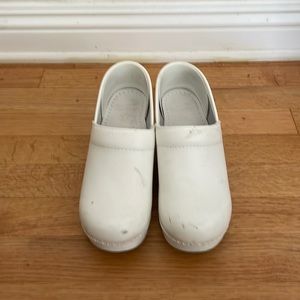 White Dansko Clogs